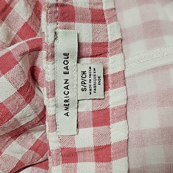 American Eagle Gingham Skirt sz S - Picture 5 of 6